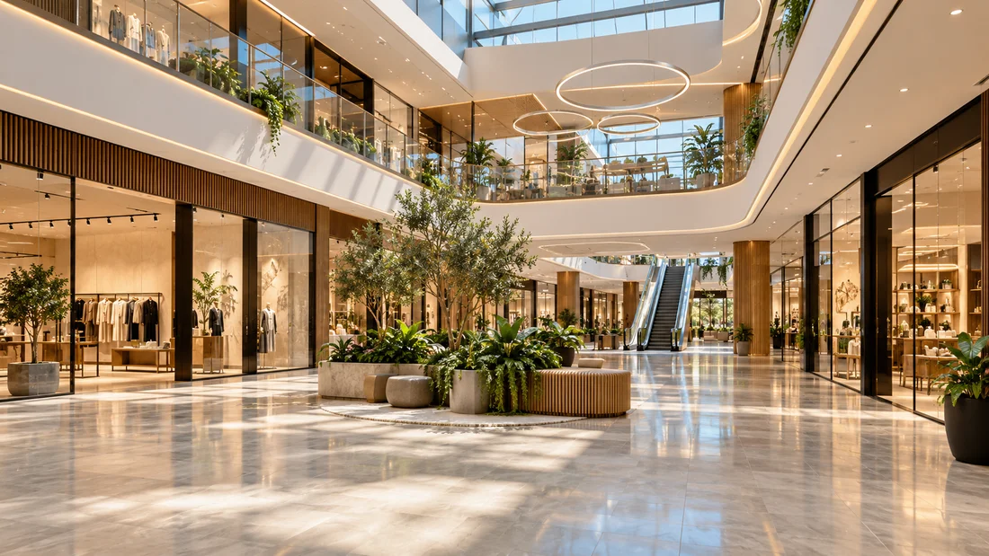 Retail & Shopping Centres — illustrative environment